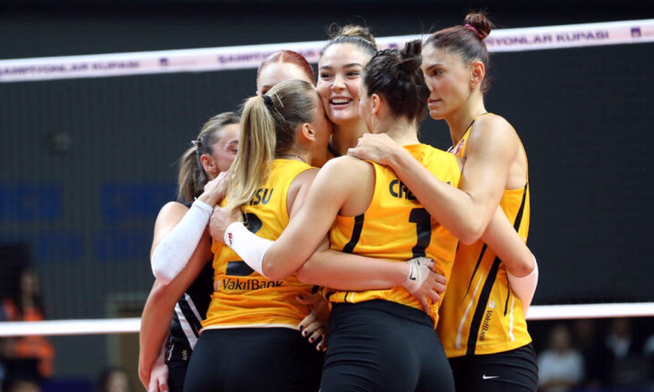Şampiyonlar Kupası'nda zafer VakıfBank'ın